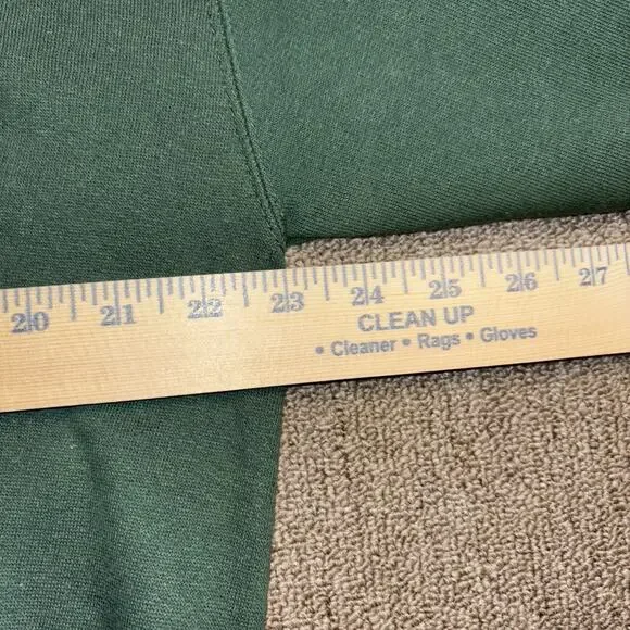 Vintage Tigger Pooh Embroidered Sweatshirt Green 90s XL - Picture 6 of 7